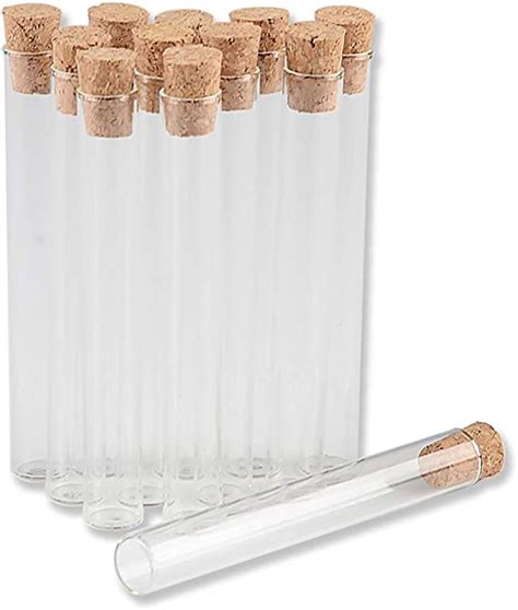 Amazon TAI DIAN Mini 4ml Small Glass Vials Jars Test Tube With