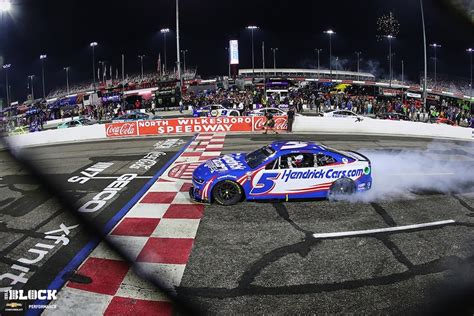 Kyle Larson Dominates In North Wilkesboro The Block Chevrolet