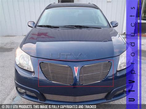 Buy Pontiac Vibe Pc Upper Replacement Chrome Billet Grille