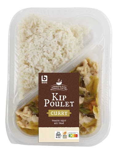 Boni Poulet Au Curry Riz Commander Colruyt