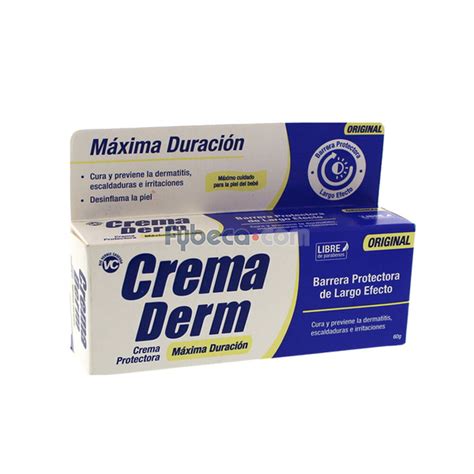 Crema Antipañalitis Crema Derm Máxima Duración 60 G Tubo Fybeca