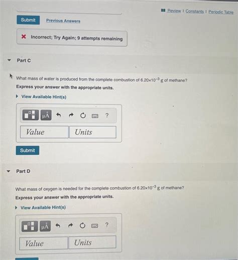 Solved Complete combustion of methane When methane (CH4) | Chegg.com