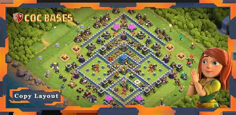 Copy Town Hall 12 Base 02 Anti Air With Link 2025