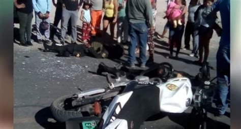 Moquegua Dos Polic As Motorizados Resultan Heridos Tras Chocar Contra