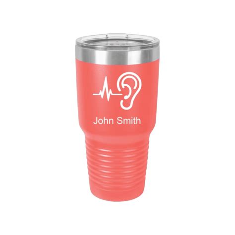 Doctor Of Audiology Aud Ringneck Tumbler Personalized Insulated