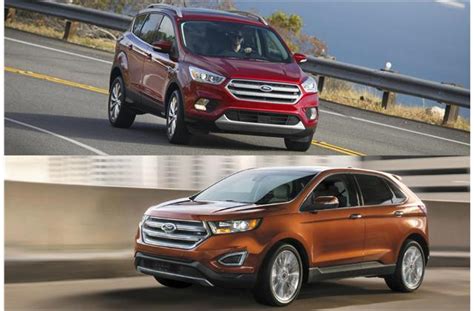 2018 Ford Escape Vs 2018 Ford Edge Worth The Upgrade Us News And World Report