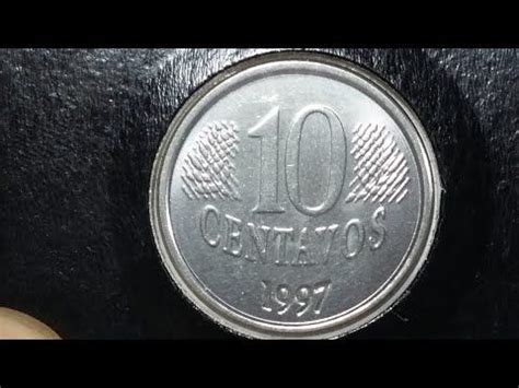 Olhem As Moedas Recebidas De Troco Moeda Rara De 10 Centavos Ano 1997