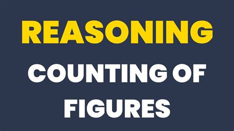 Counting Of Figures Reasoning By Vedant Pathak Sir Youtube