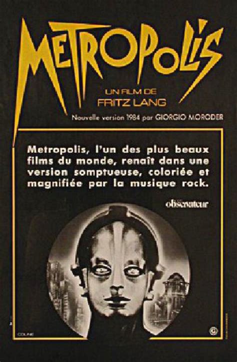 Metropolis Original R1984 French Petite Movie Poster Posteritati