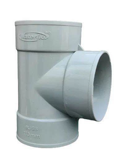 Inch Mm Bliss Waterflo Pvc Tee Plumbing At Rs Piece In