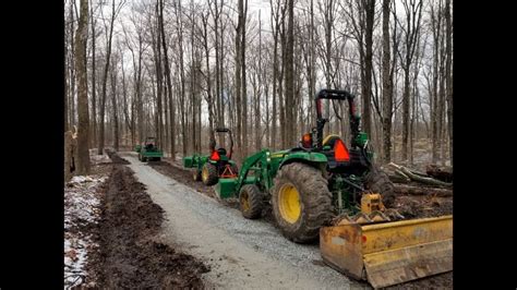 Gravel Driveway Maintenance Gannon And Frontier Box Blades YouTube