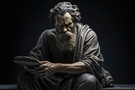 Premium Ai Image Socrates Ancient Greek Philosopher Teacher Thinker