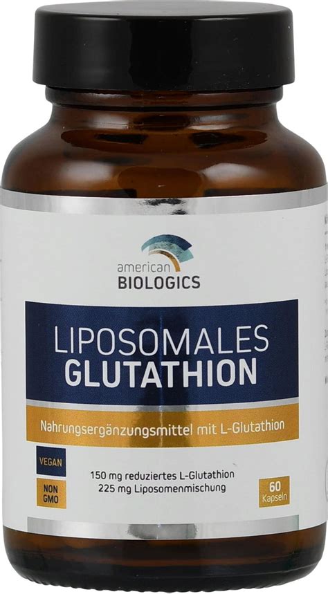 Liposomales Glutathion Veg Kapseln American Biologics Vitalabo