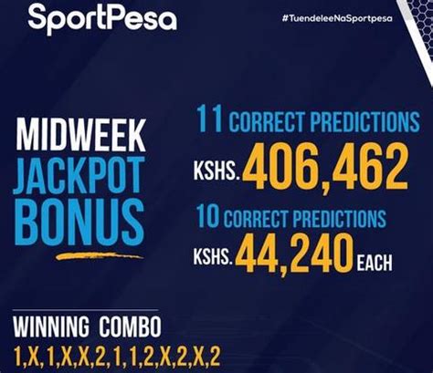 Congratulations Sportpesa Midweek Jackpot Result And Bonuses This Week