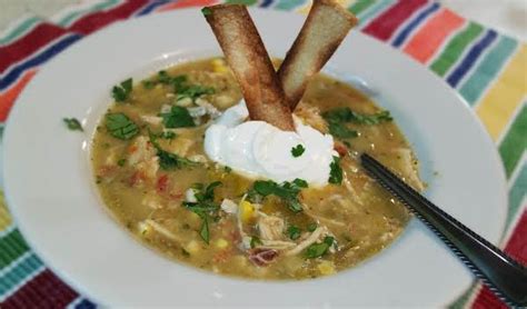 Chicken Tomatillo Soup Recipe Just A Pinch Recipes