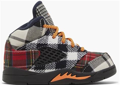 Nike Air Jordan 5 Retro Plaid TD Hype Clothinga