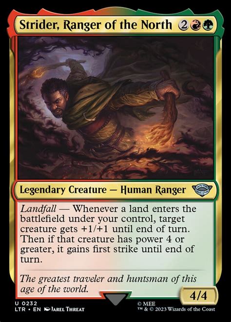 MTG Strider Ranger Of The North Decks And Prices October 2024 MTG