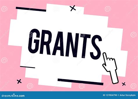 Conceptual Hand Writing Showing Grants Business Photo Showcasing Agree To Give Or Allow