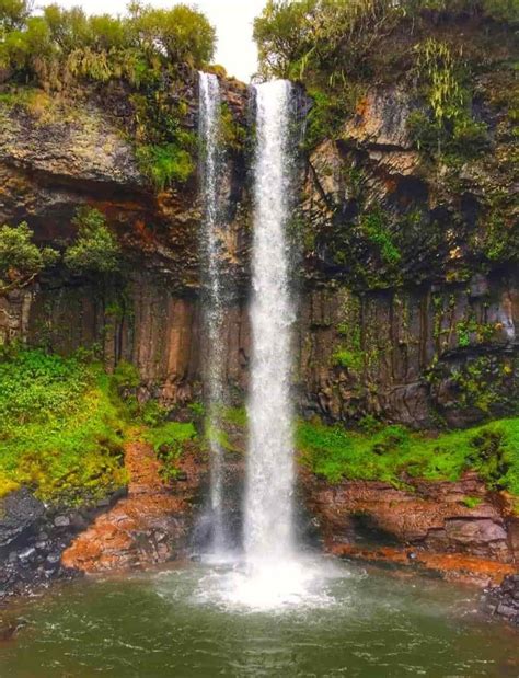 karuru falls the highest waterfall in Kenya - Into Safaris