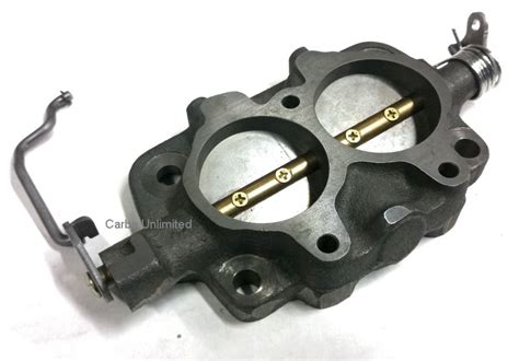 Cud Pontiac Tripower End Carb Base Assembly