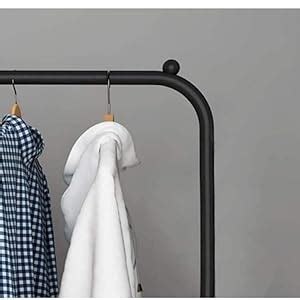 Lukzer 1PC Metal Cloth Stand Multipurpose Garment Rack With Bottom