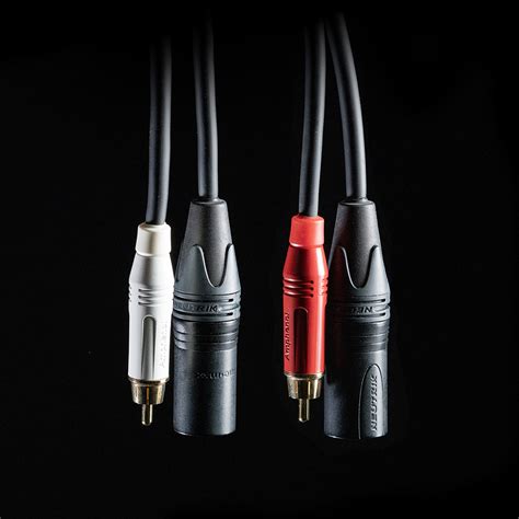 RCA-XLR adaptor cable, 1m - LINKWITZ.store