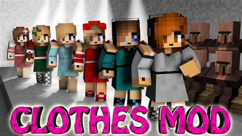 Minecraft Ultimate Clothes Mod Showcase Clothes Fashion Skins Youtube