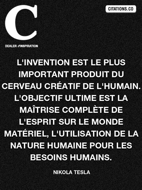 Toutes Les Citations De NIKOLA TESLA Citation Inspiration