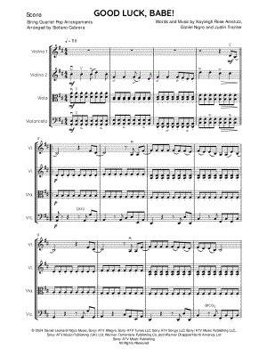 Good Luck Babe Sheet Music 28 Arrangements Available Instantly