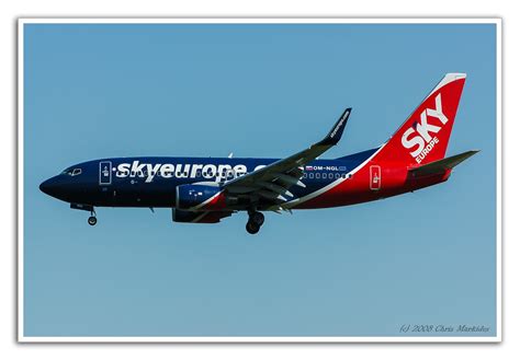 OM NGL SkyEurope Airlines Boeing 737 76N WL May 2008 Flickr