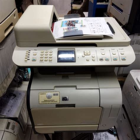 Jual Printer Hp LaserJet Cm2320nf Mfp A4 Color Fotocopy Shopee Indonesia