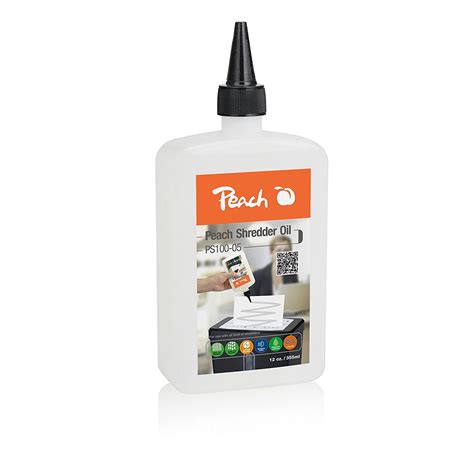 Масло за поддръжка на шредер за документи Peach 355 мл PS100-05 - eMAG.bg