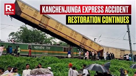 Kanchenjunga Express Accident Probe Underway As Restoration Work