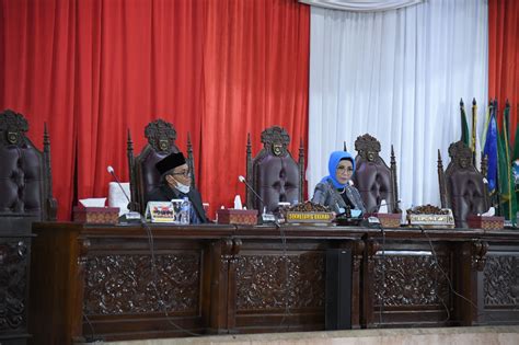 Rapat Paripurna XLVII 47 Sumsel Tentang Penyampaian Laporan Hasil