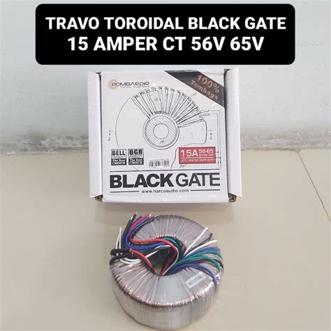 Jual Black Gate Trafo Donat Ampere Ct V V Travo Toroidal