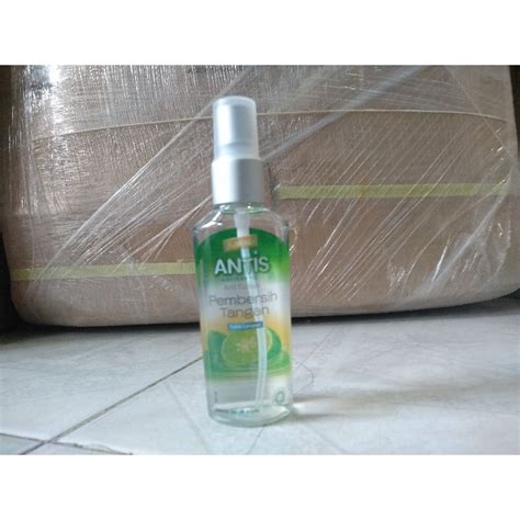 Jual Antis Spray 55ml Jeruk Nipis Hand Sanitizer Shopee Indonesia