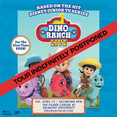 Disney Juniors Dino Ranch Live The Fisher Center For The Performing Arts