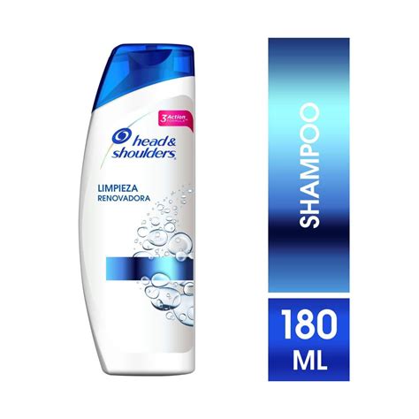 Shampoo H&S Limpieza Renovadora X180mL - Ortopédicos Futuro