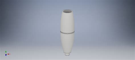 Free Stl File Scale 81mm Mortar Round 3 Part・3d Printer Model To