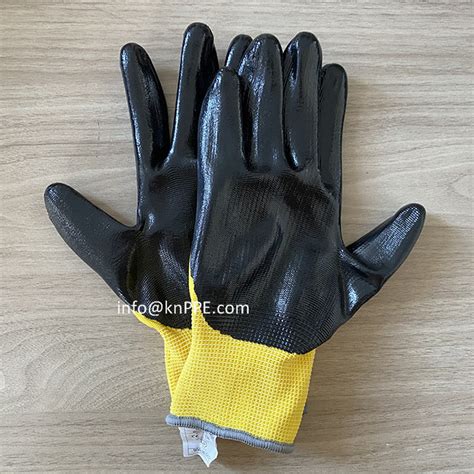 G Poly Liner Nitrile Coated Working Gloves General Handling Garden