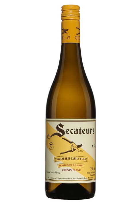 Badenhorst Secateurs Chenin Blanc Ml Luekens Wine Spirits