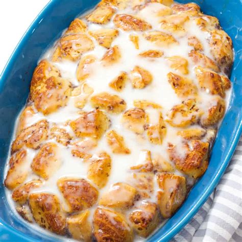 Cinnamon Roll Breakfast Casserole Mindy S Cooking Obsession