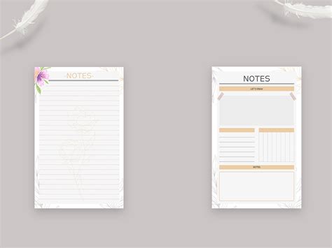 notes planner by Zipu06 on Dribbble