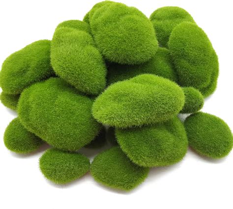 Amazon Woohome Pcs Size Artificial Moss Rocks Decorative