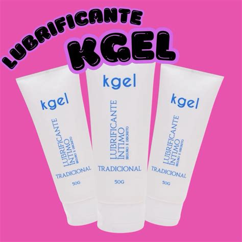 Gel Lubrificante Íntimo Tradicional KGel 50G Sex Shop Erótico Shopee Brasil