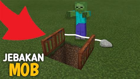 CARA MUDAH MEMBUAT JEBAKAN MOB BERFUNGSI DI MINECRAFT YouTube