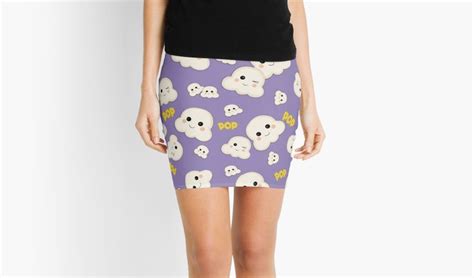 Buy Cute Kawaii Popcorn Pattern By ValentinaHramov As A Graphic T