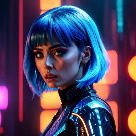 Blade Runner 2049 Holographic Girlfriend Ai Generated Artwork