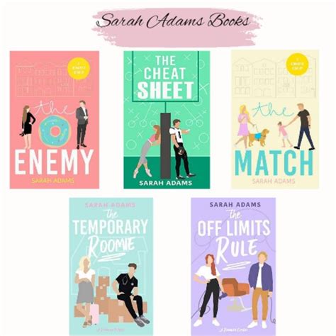 The Cheat Sheet The Off Limits Rule The Enemy The Match The Temporary Roomie Sarah Adams Lazada Ph