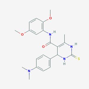 N Dimethoxyphenyl Dimethylamino Phenyl Methyl Thioxo